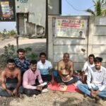 सहजपूर–नांदूर–खामगाव रस्त्यावरील खड्ड्यांवरून आंदोलन तीव्र