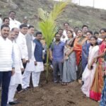 हवेली पंचायत समितीकडून, स्व. अजितदादा पवार यांच्या प्रथम जयंतीनिमित्ताने ‘अजित वनराई’ उपक्रमांतर्गत ५०० नारळांचे वृक्षारोपण.