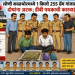 लोणी काळभोरमध्ये १ किलो २५५ ग्रॅम गांजासह दोघांना अटक